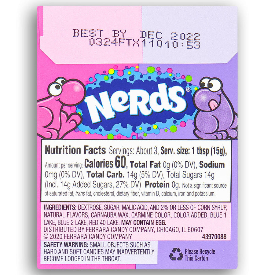 NERDS GRAPE & STRAWBERRY