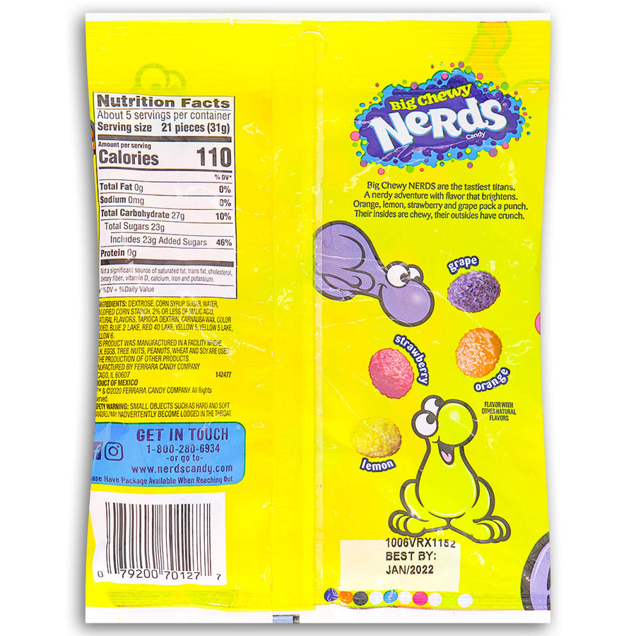 NERDS BIG CHEWY