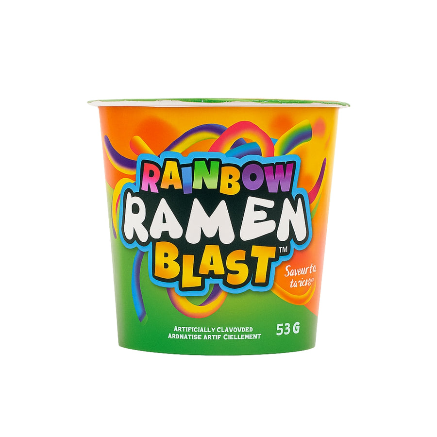 Rainbow Ramen Blast - Sweet & Tangy Candy Noodles
