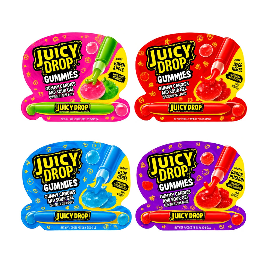 Juicy Drop Gummies – Gummy Candy & Sour Gel