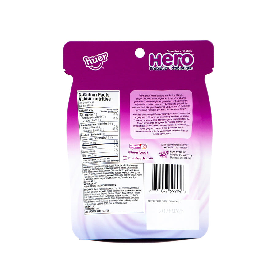 HERO PROBIOTIC - BLUEBERRY YOGURT