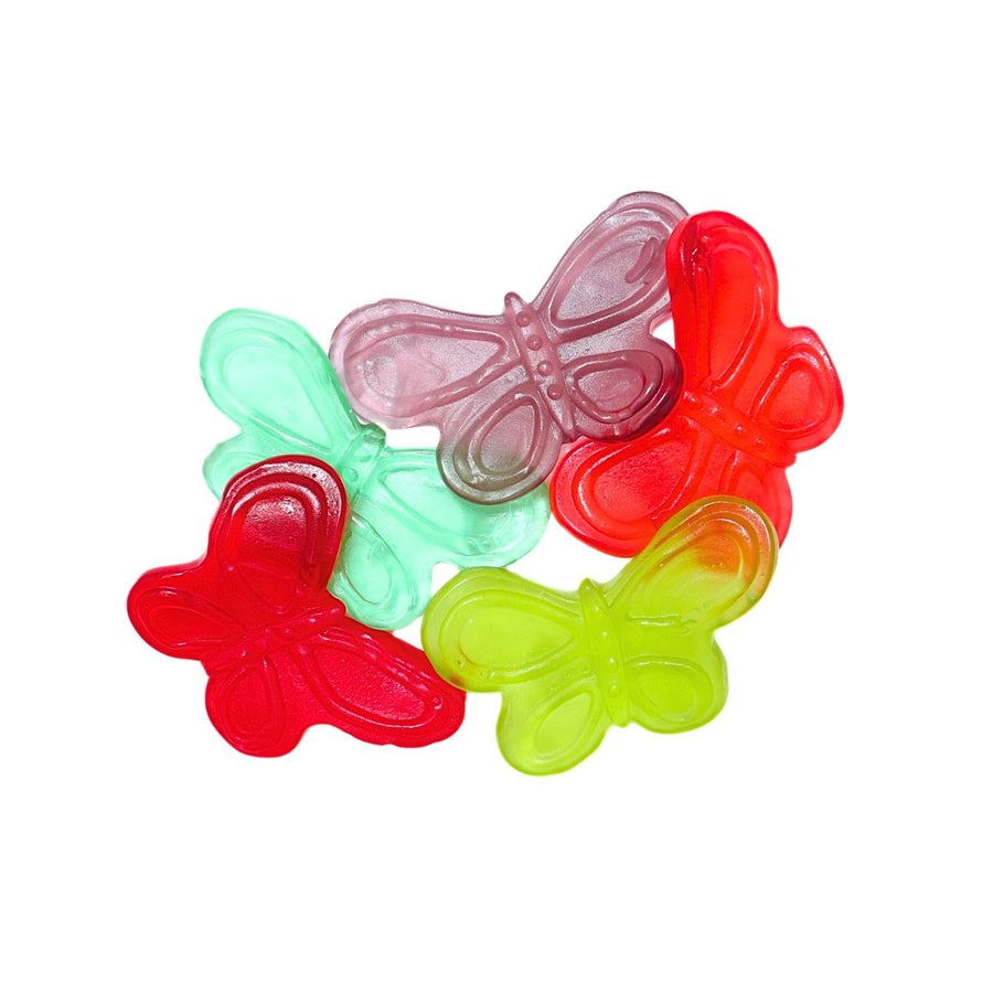 LARGE GUMMI BUTTERFLIES (100g)