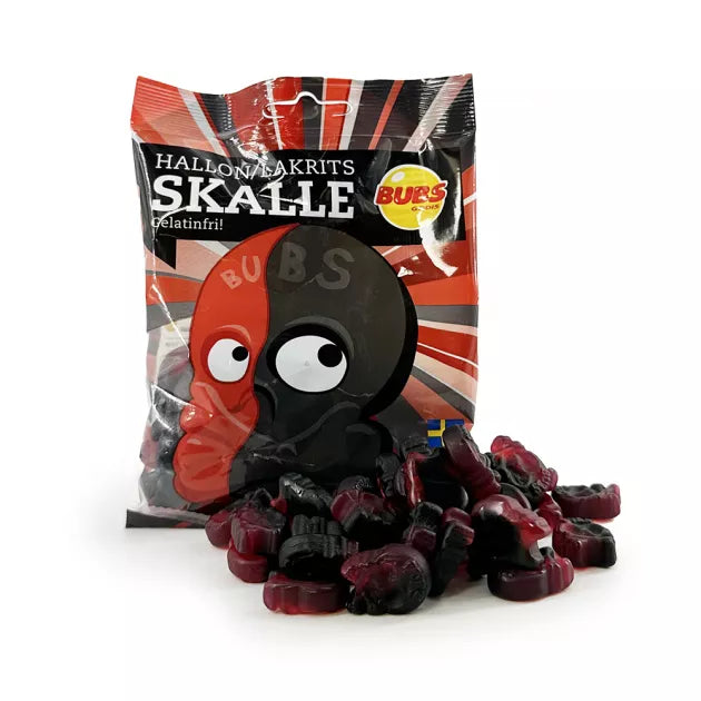 BUBS RASPBERRY AND LIQUORICE SKULL – THE ORIGINAL